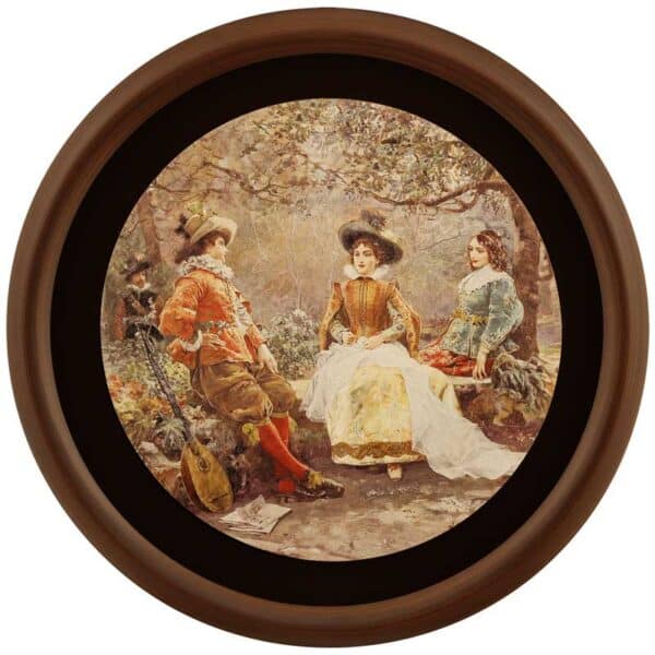 تابلو فریم سنگی ورق طلا